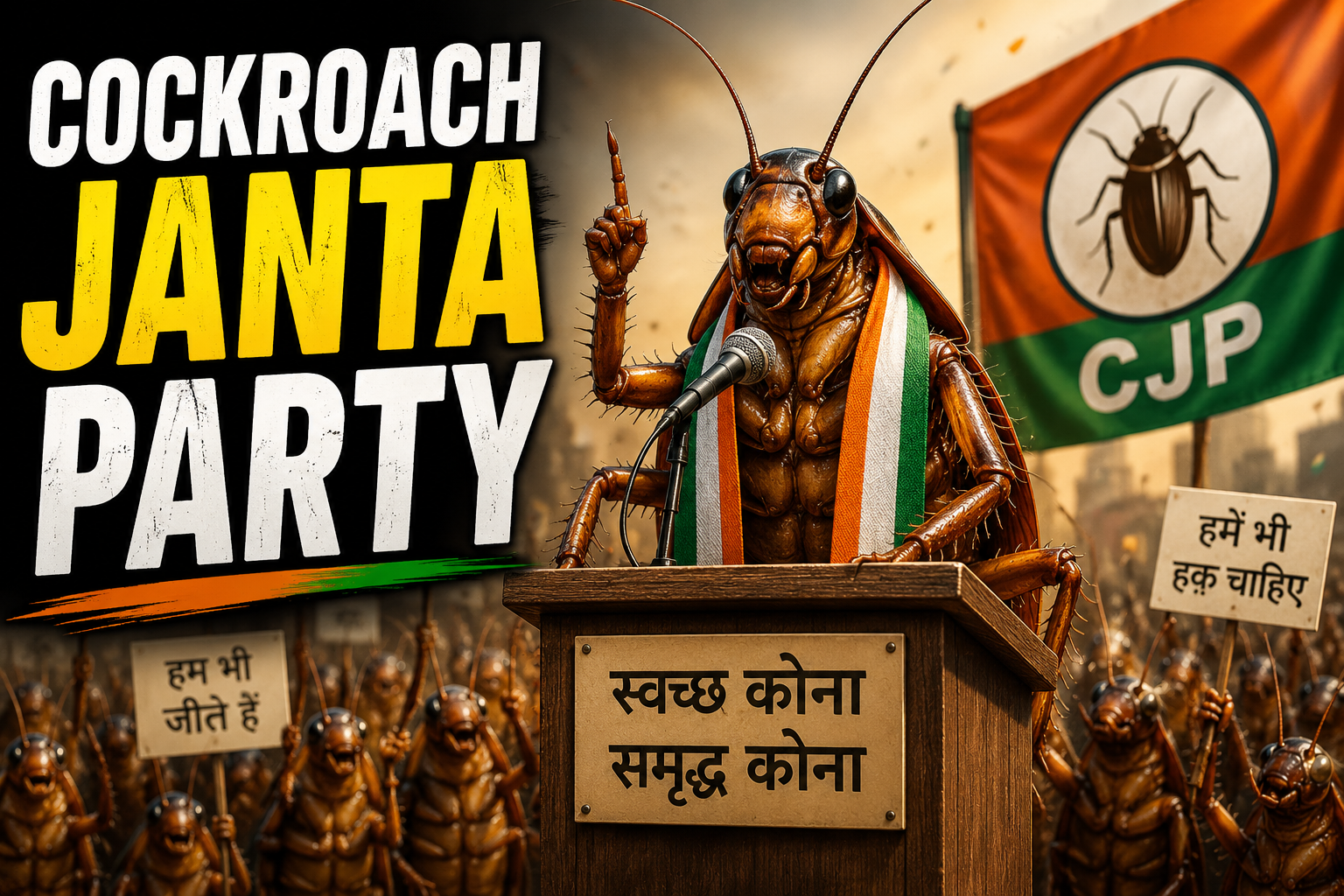 Cockroach Janta Party