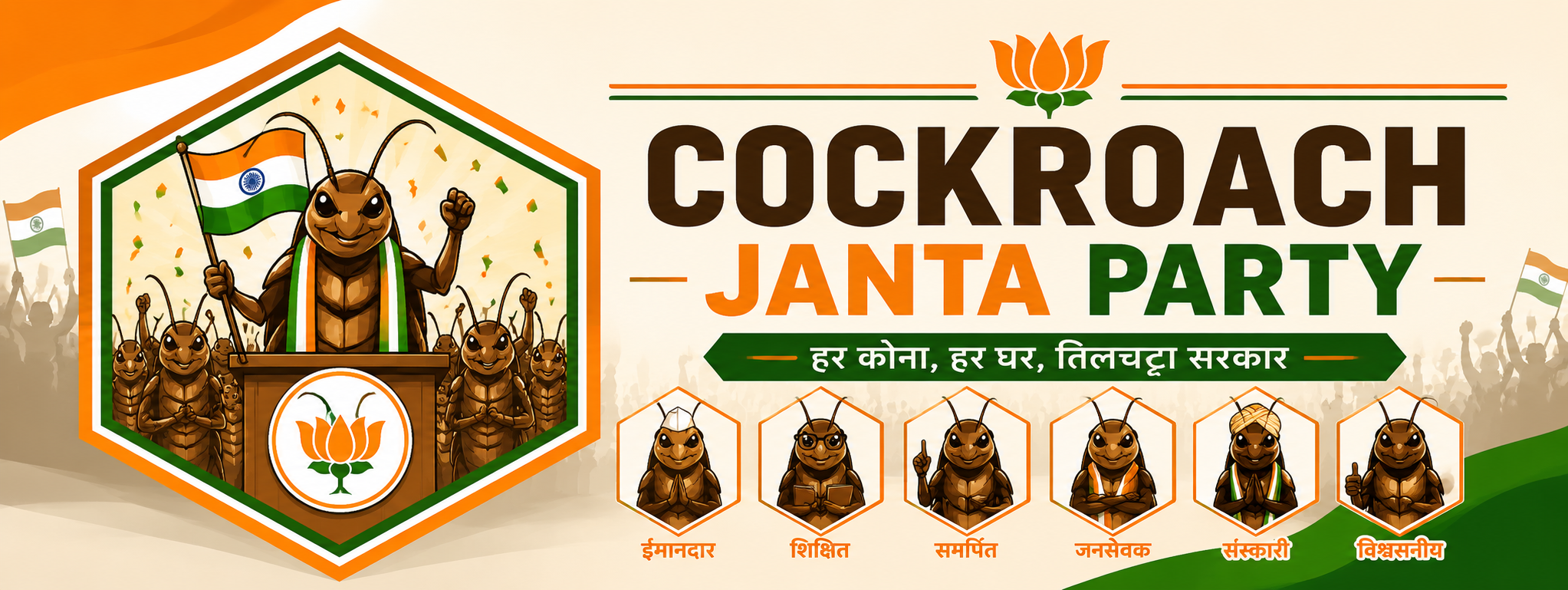 Cockroach Janta Party