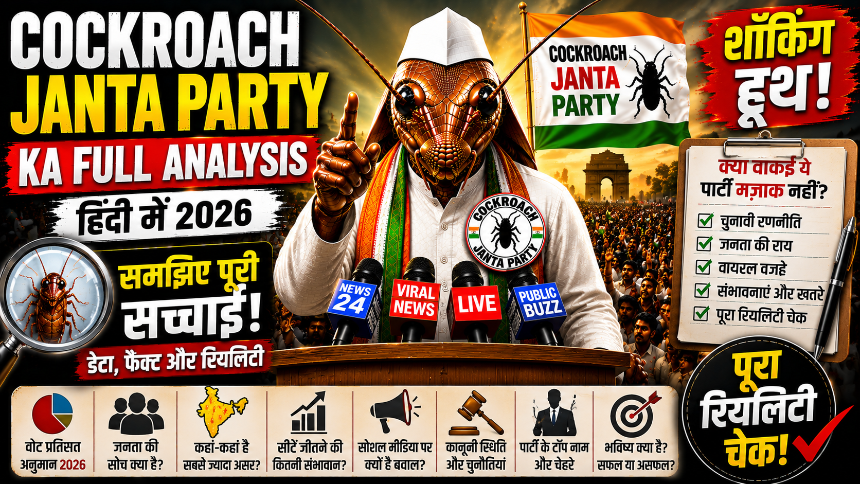 Cockroach Janta Party Ka Full Analysis Hindi Me